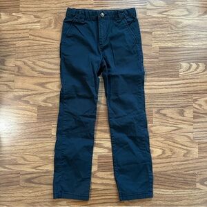 Carter’s Kid Boys Chino Casual Pants Black Size 8 Uniform Adjustable Waist EUC!